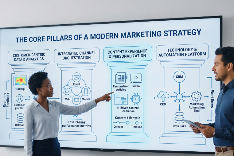 The Core Pillars of a Modern Marketing Strategy